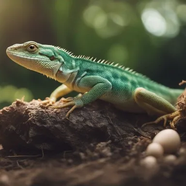 where do lizards lay eggs