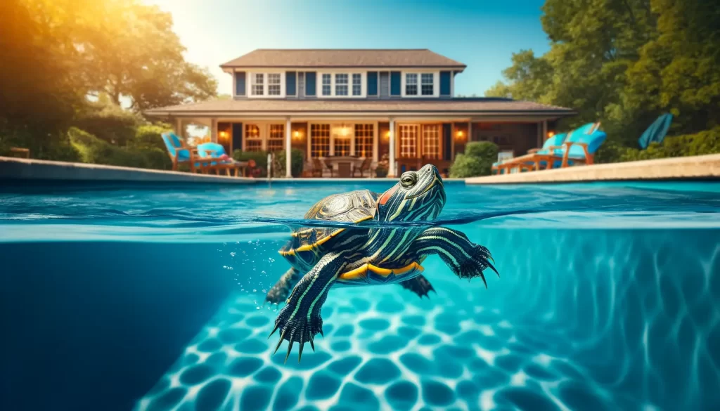 Can Turtles Swim In Chlorine Pools?