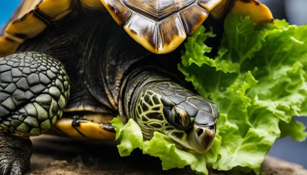 Can Pet Turtles Eat Lettuce?