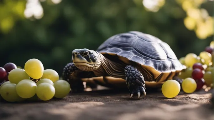 Can Turtles Eat Grapes