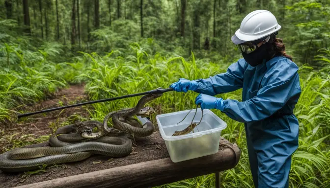 Safe Handling and Removal of Snakes