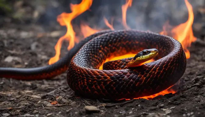 Unraveling the Mystery: Are Snakes Afraid Of Fire?