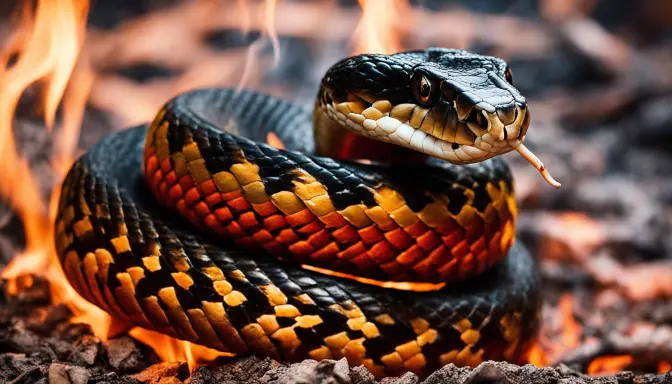 Unraveling the Mystery: Are Snakes Afraid Of Fire?