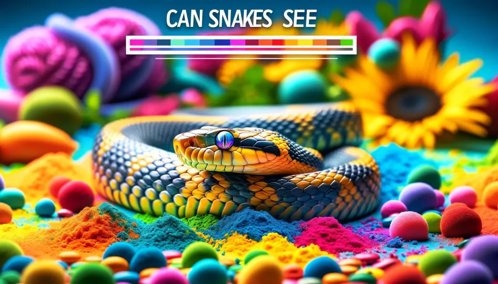 Can Snakes See Color