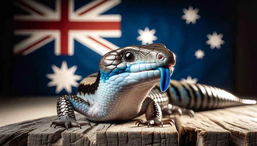 Blue-Tongued Skink