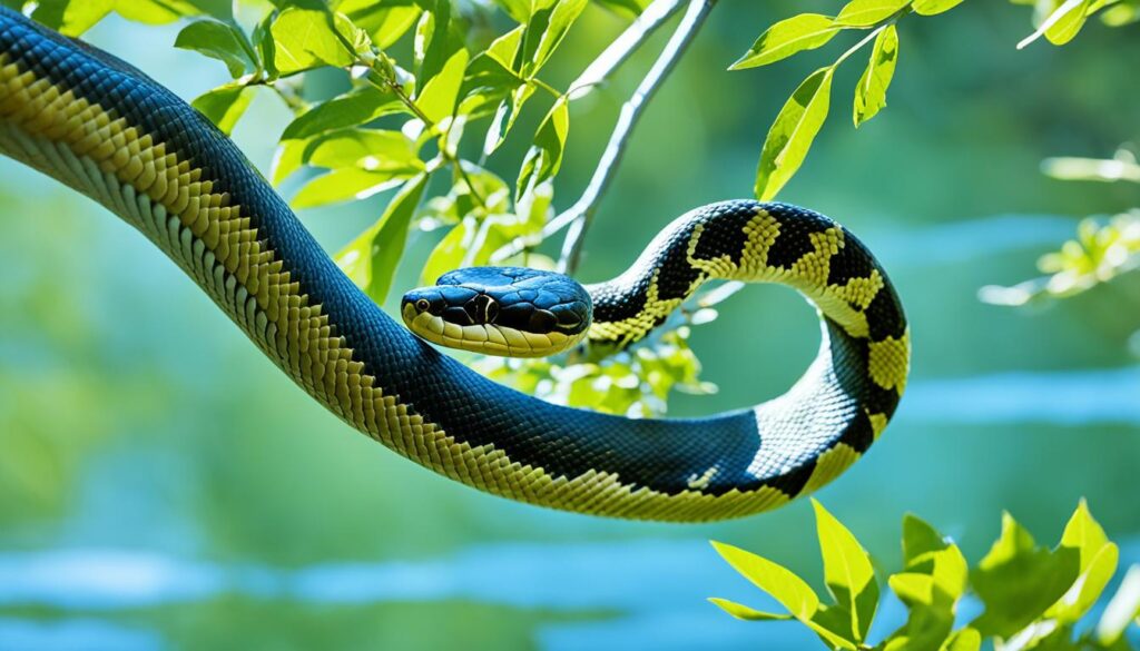common snakes at Lake Gaston