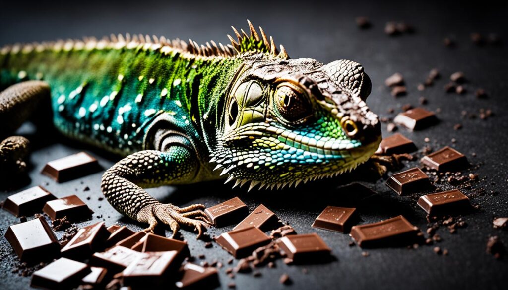 dangers of chocolate for lizards