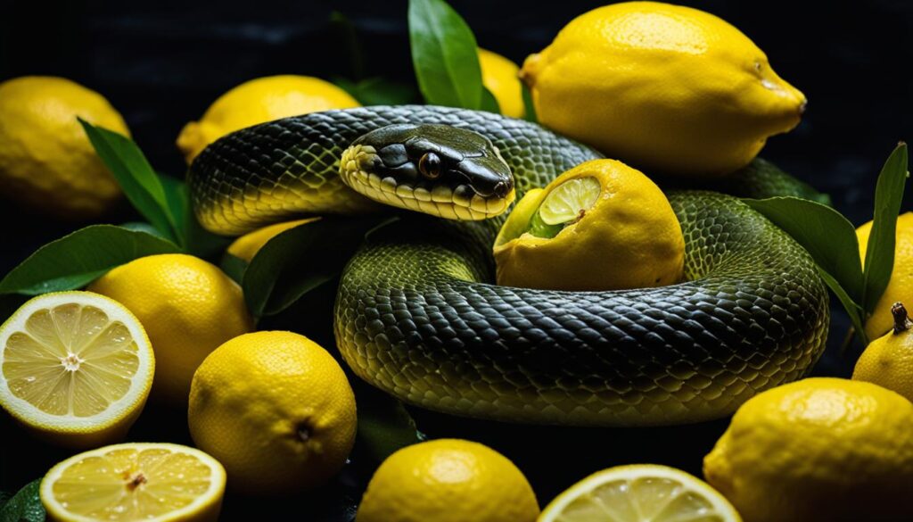 impact of citrus on snakes