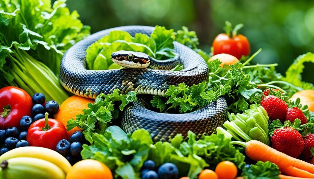 nutrition for snakes