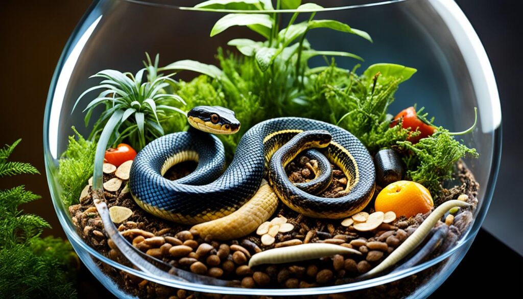 safe diet for snakes