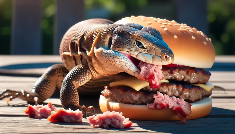Can Lizards Eat Hamburger? A Closer Look at Reptile Nutrition