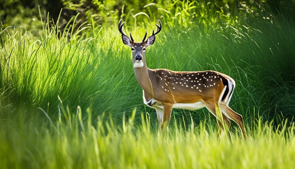 deer encounters with snakes